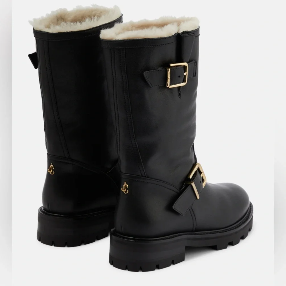 Jimmy Choo Leather Boots - Picture 3 of 12
